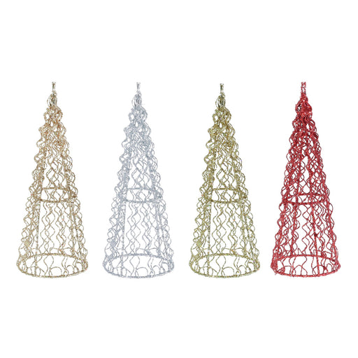 Curly Cone Tree Wire 15cm Assorted