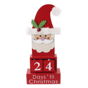 Santa Count Down Deco Assorted 2