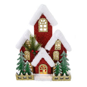 LED Winter Alpine House Facade Assorted 3