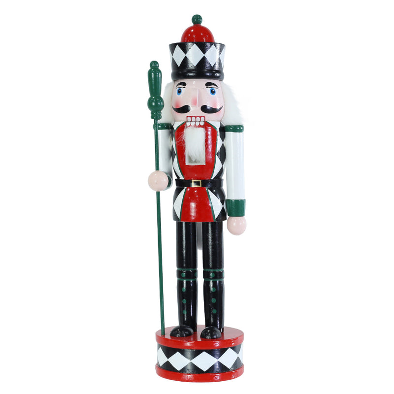 Nutcracker Harlequin 38cm Assorted 2