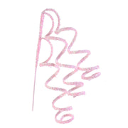 Iridescent Tinsel Spiral Pick 60cm Assorted 2