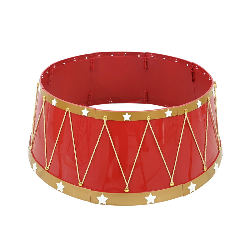 Christmas drum tree collar for tree base