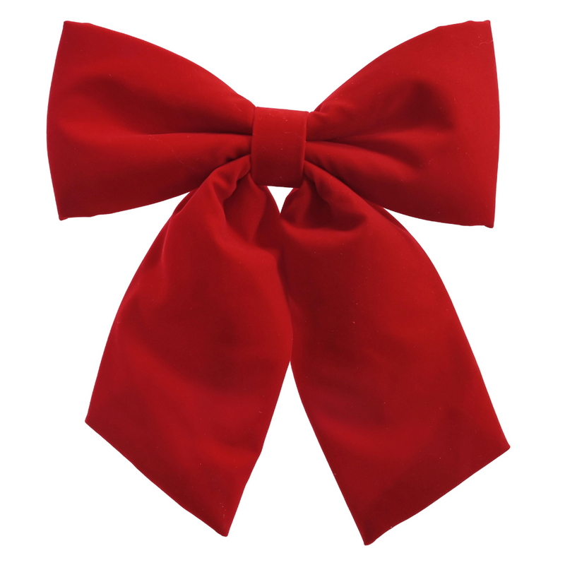 Medium classic red Christmas bow decoration