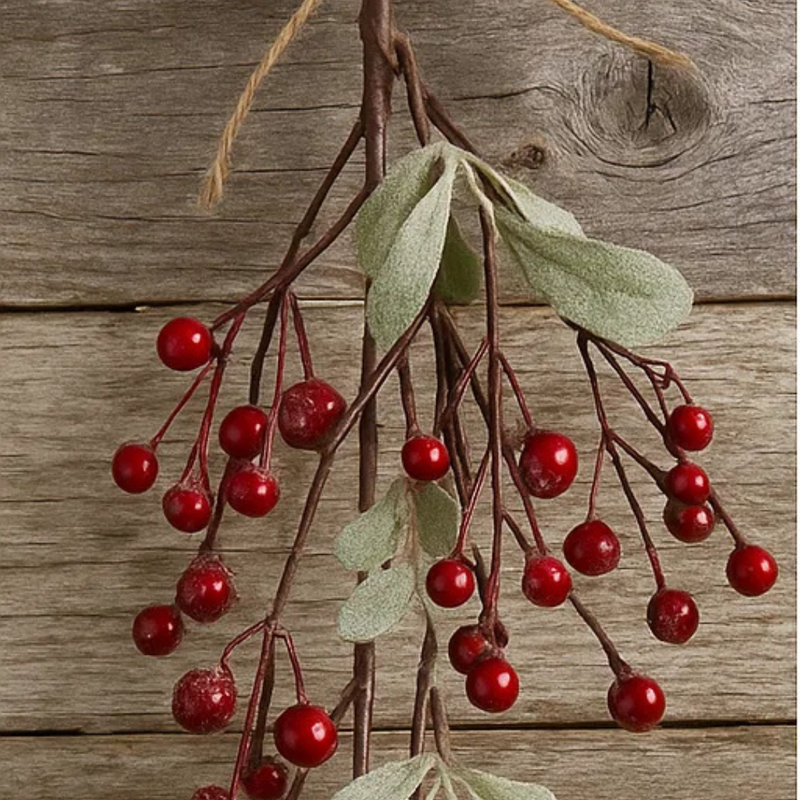 Native Berries Swag ICY 30cm