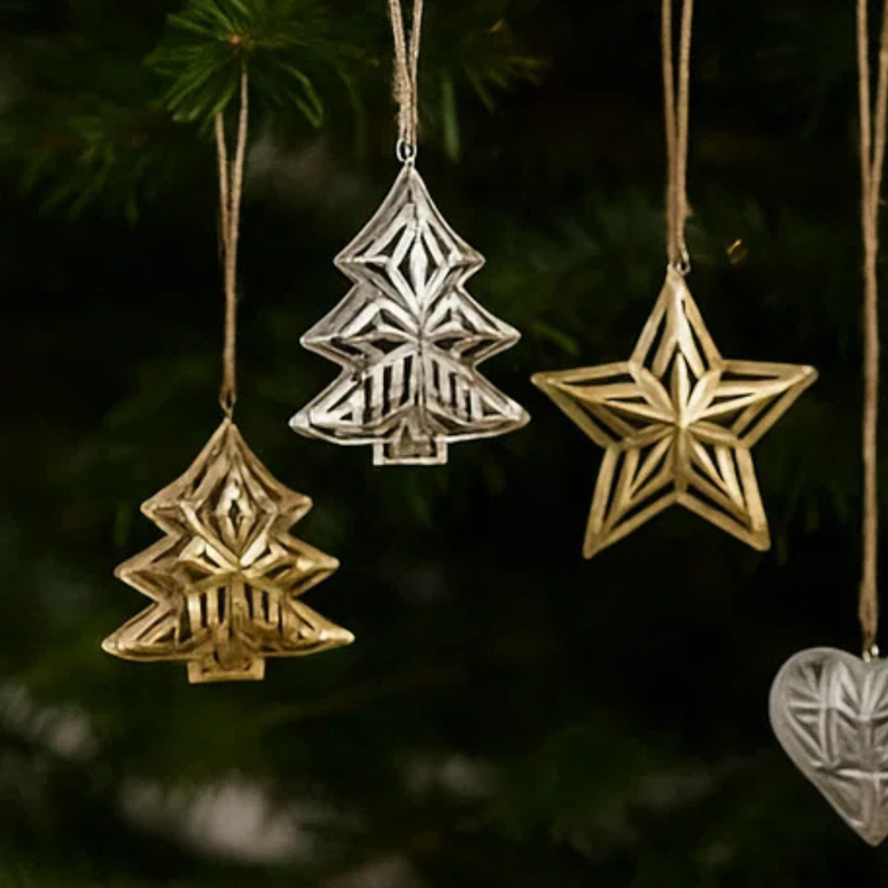 Christmas Ornament™ Antique Metal Diecut Decor