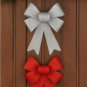 Metallic Bow Med 14X16cm 2pk – thumbnail