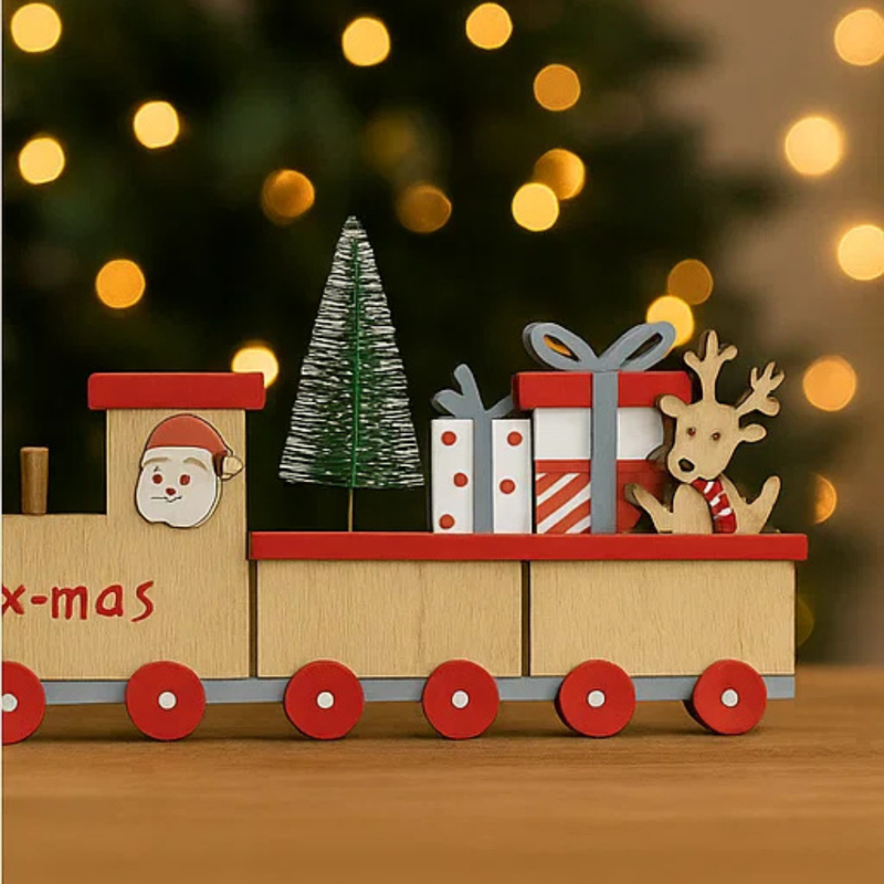 Table Deco Santa Train