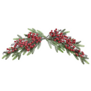 Icy Pine Berries Swag 60cm – thumbnail