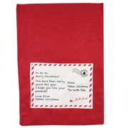 Giant Felt Letter From Santa Sack 70X100cm – thumbnail