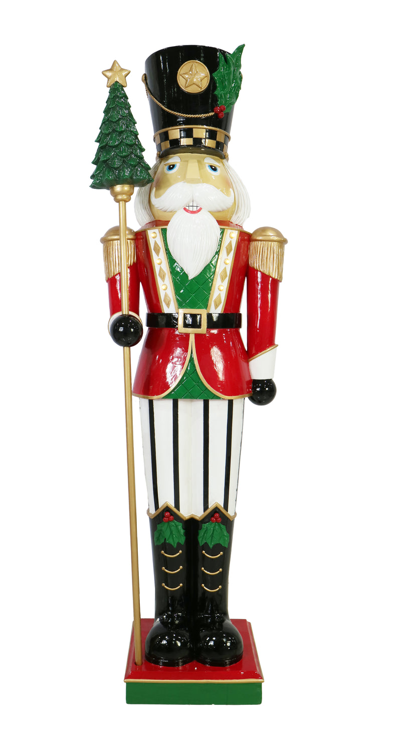 LED Nutcracker Soldier 152cm Battery Operated