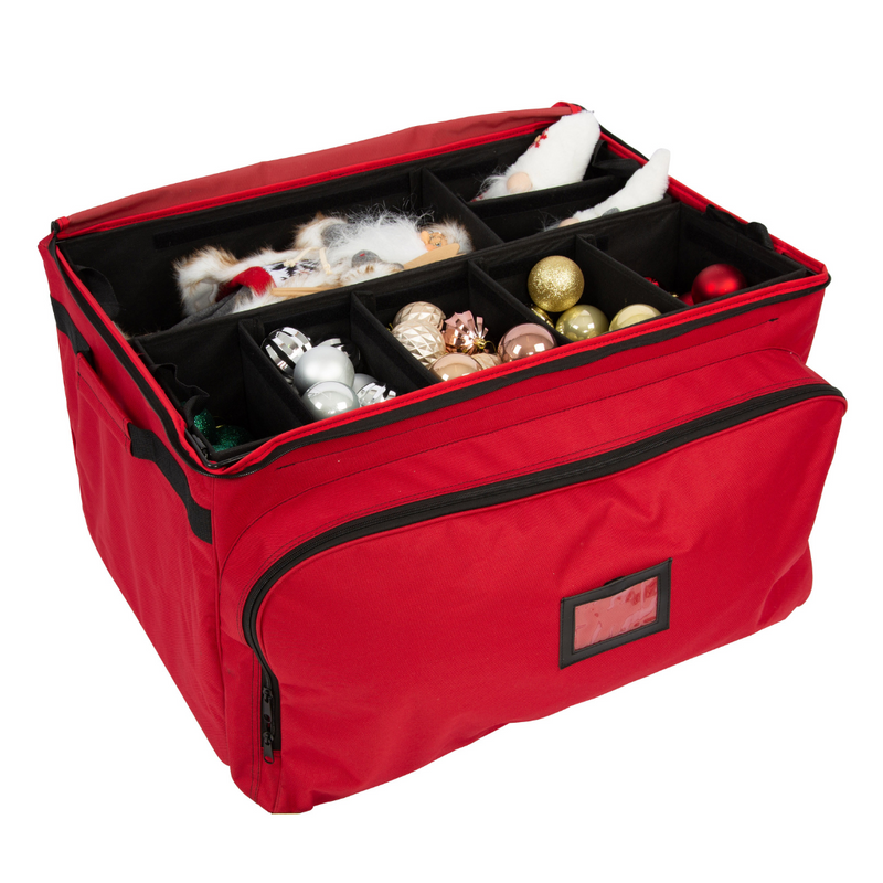 Christmas Deluxe Storage Bag Four Tray