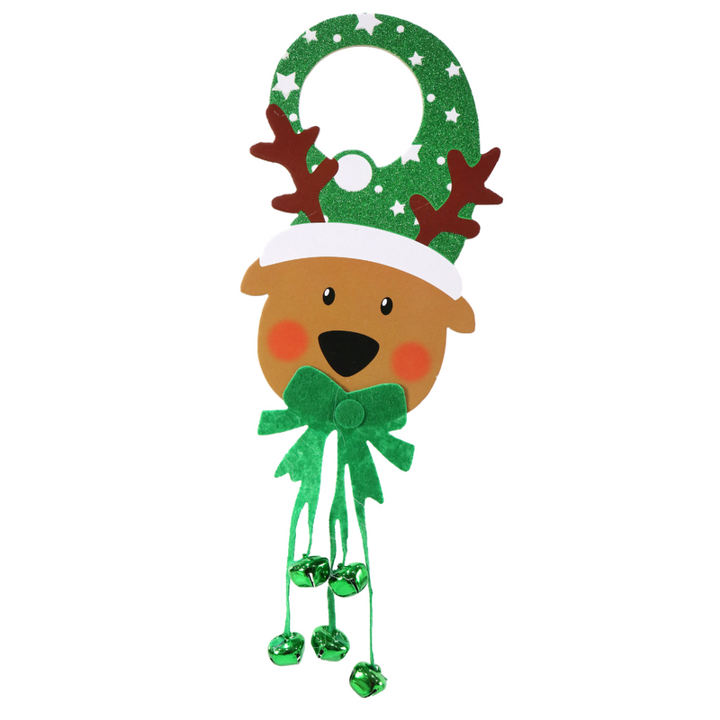 Glitter Door Hanger W/ Nutbell Asstd 33cm