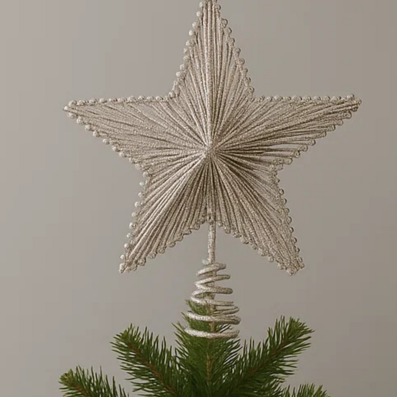 Glitter Sparkle Star Topper 30cm