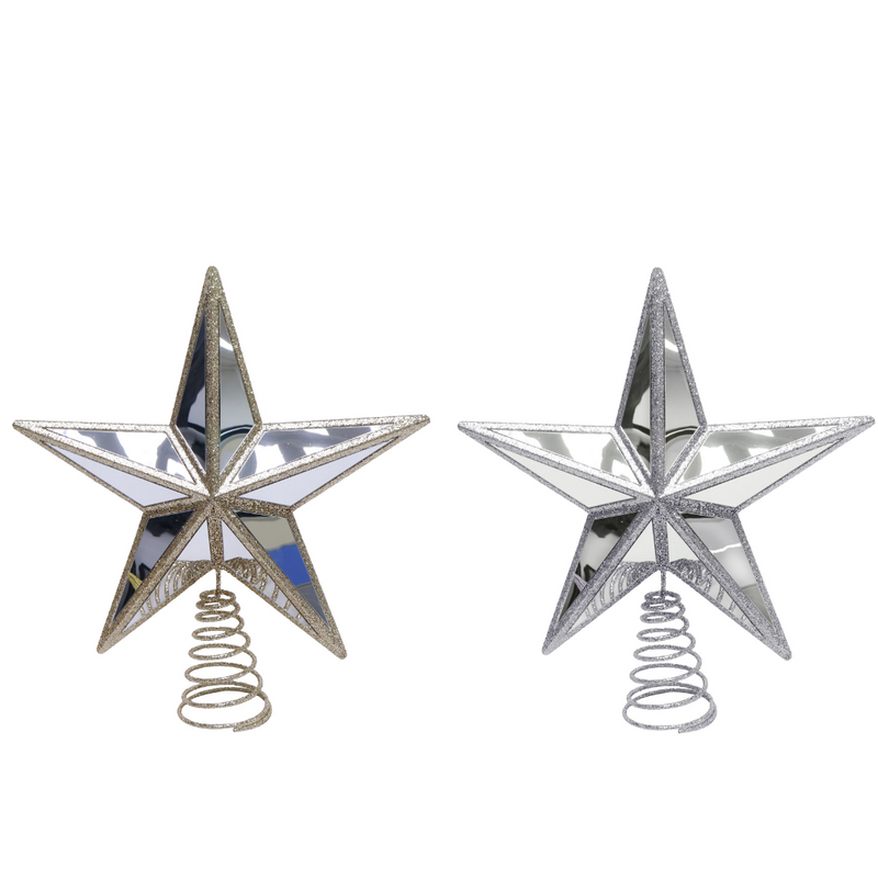 Mirror Glitter Star Topper 30.5cm