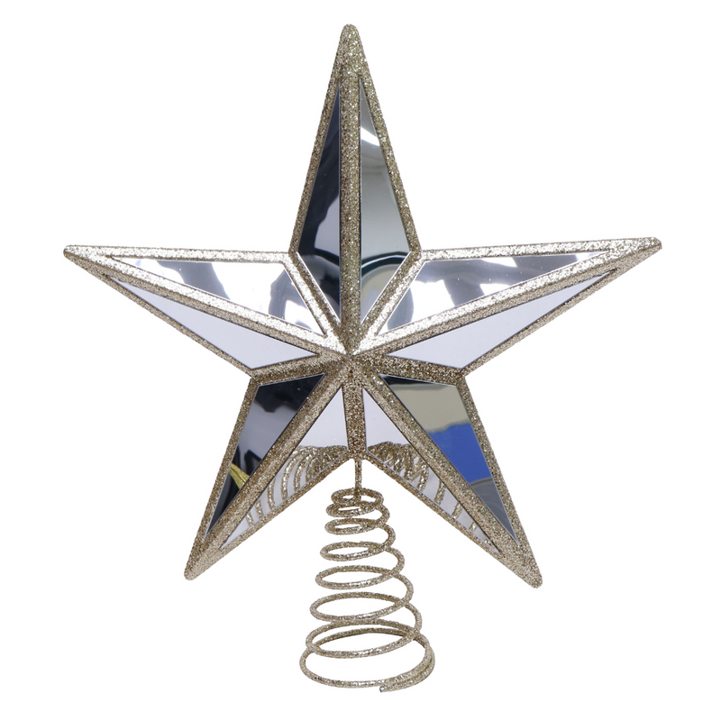 Mirror Glitter Star Topper 30.5cm