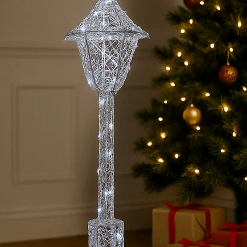 LED Metallic Wire Table Lamp 50cm