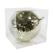 Bauble Mirror Gold 20cm