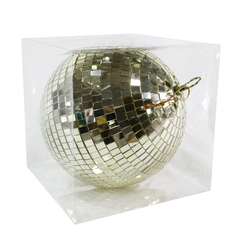 Bauble Mirror Gold 20cm