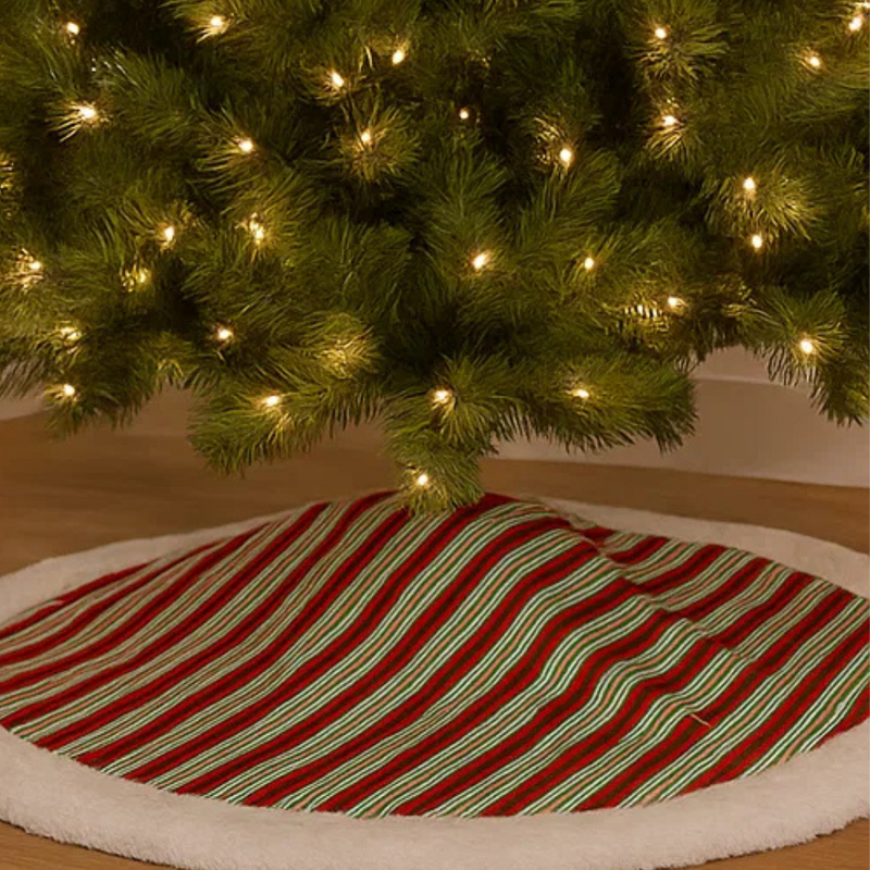 Tree Skirt Candy Stripes 100cm