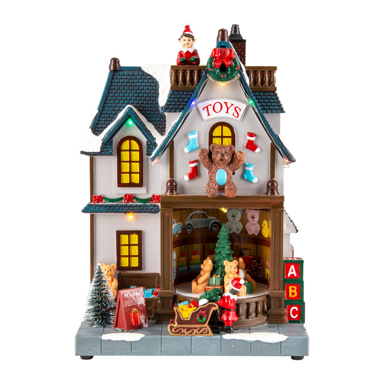 LED Musical Christmas Store Rotating USB Assorted 12