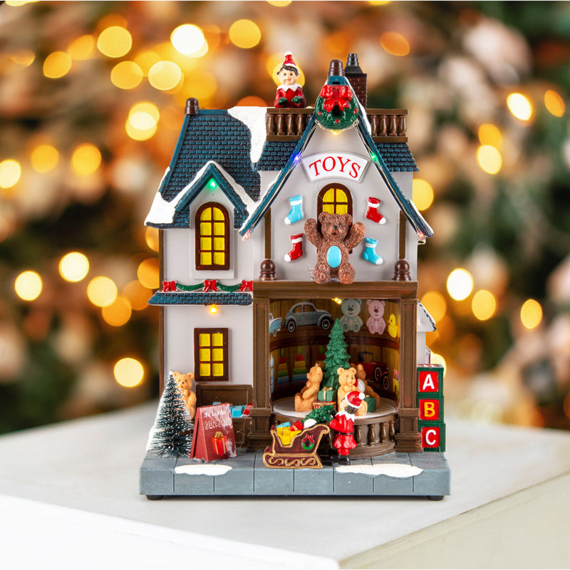 LED Musical Christmas Store Rotating USB Assorted 13