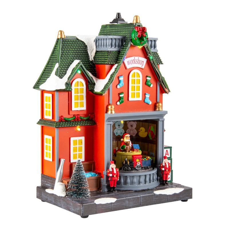 LED Musical Christmas Store Rotating USB Assorted 15