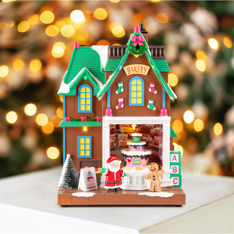 LED Musical Christmas Store Rotating USB Assorted 4