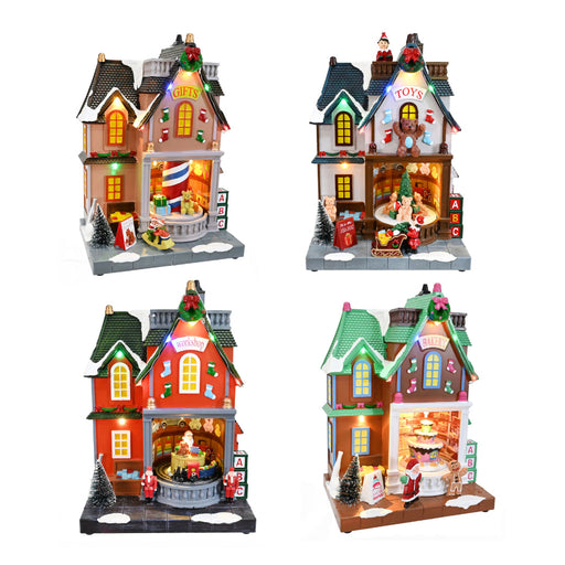 LED Musical Christmas Store Rotating USB Assorted