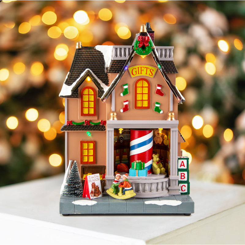 LED Musical Christmas Store Rotating USB Assorted 9