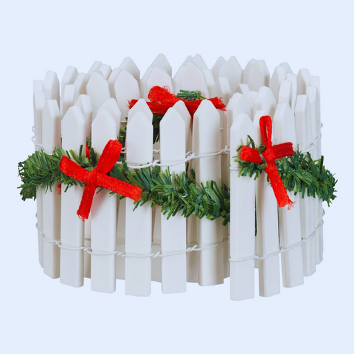 Light Up Mini Fence Asstd 60cm