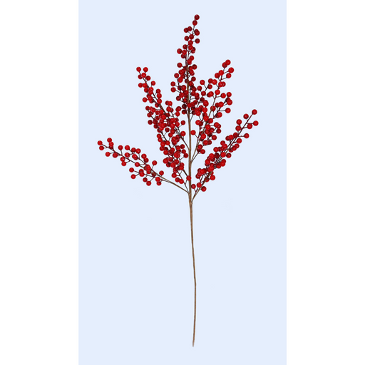 Berry Spray Red 104cm