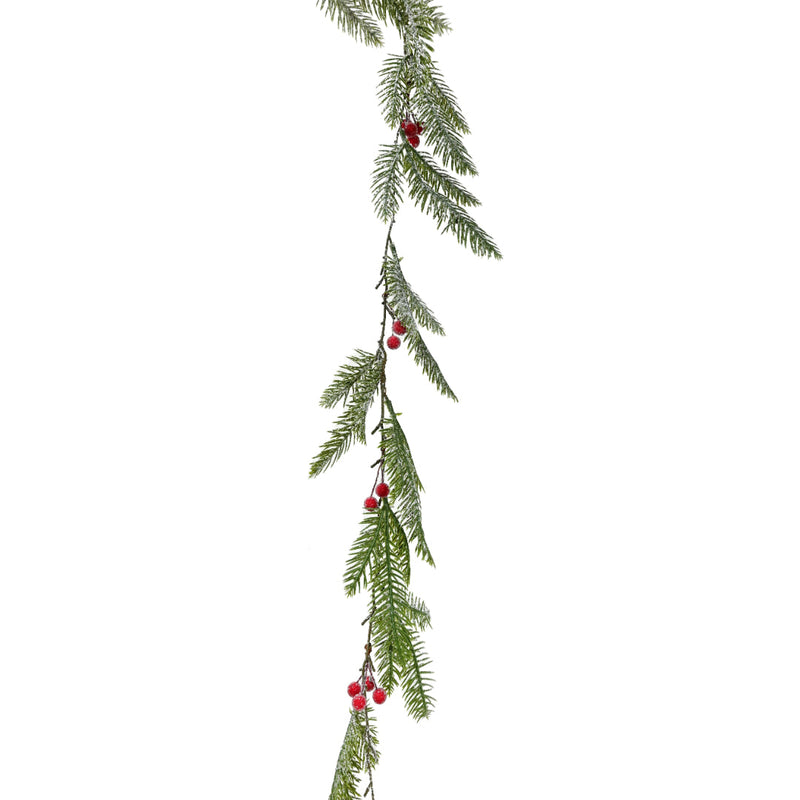 Berry Foliage Garland 110cm Assorted 2