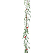 Berry Foliage Garland 110cm Assorted 3