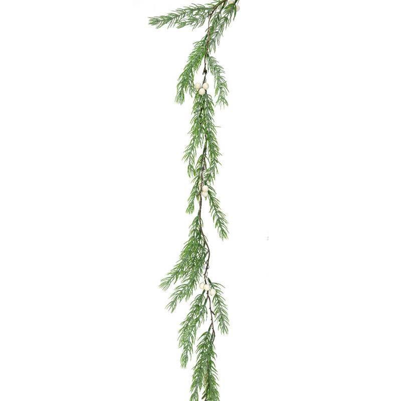 Berry Foliage Garland 110cm Assorted 5