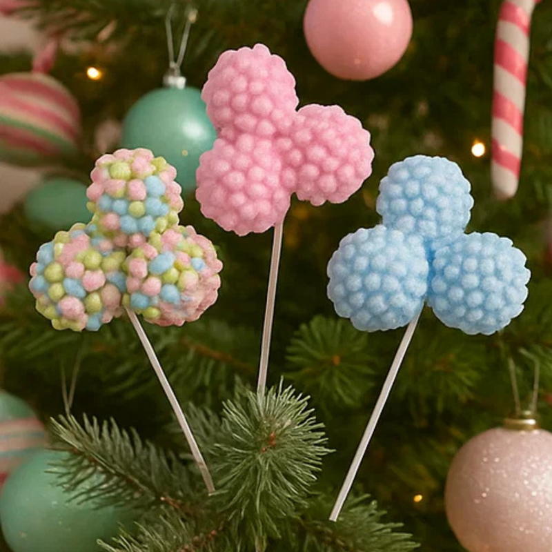 Pastel Triple Sweets Pick