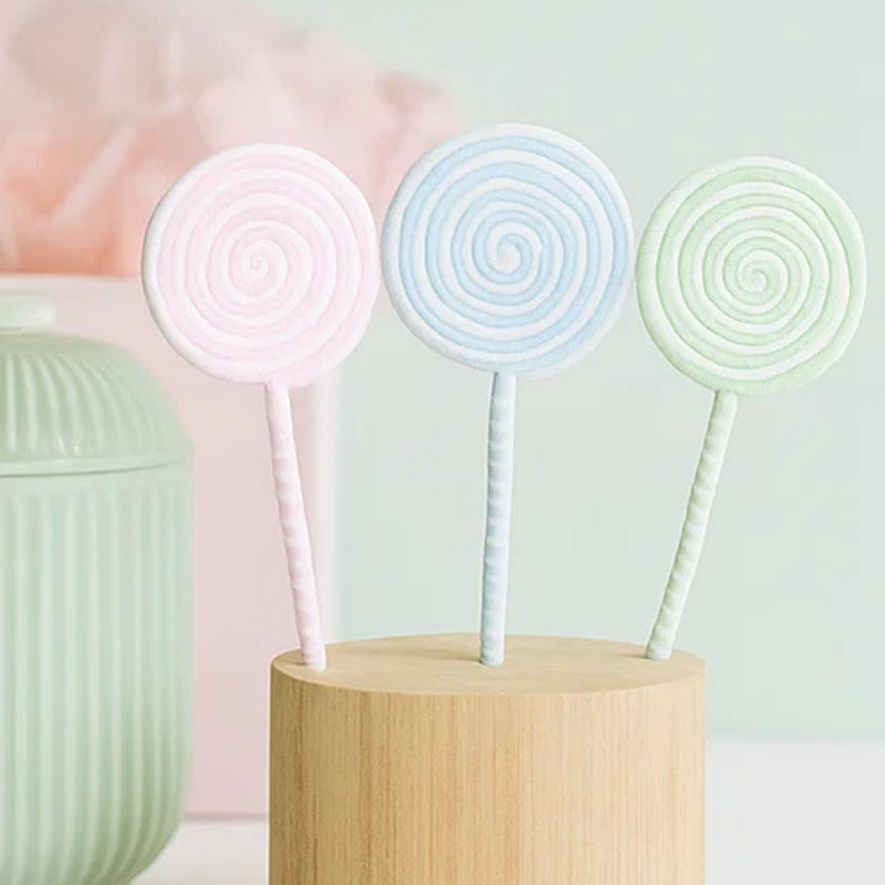 Pastel Plush Candy Lollipop Pick 38cm