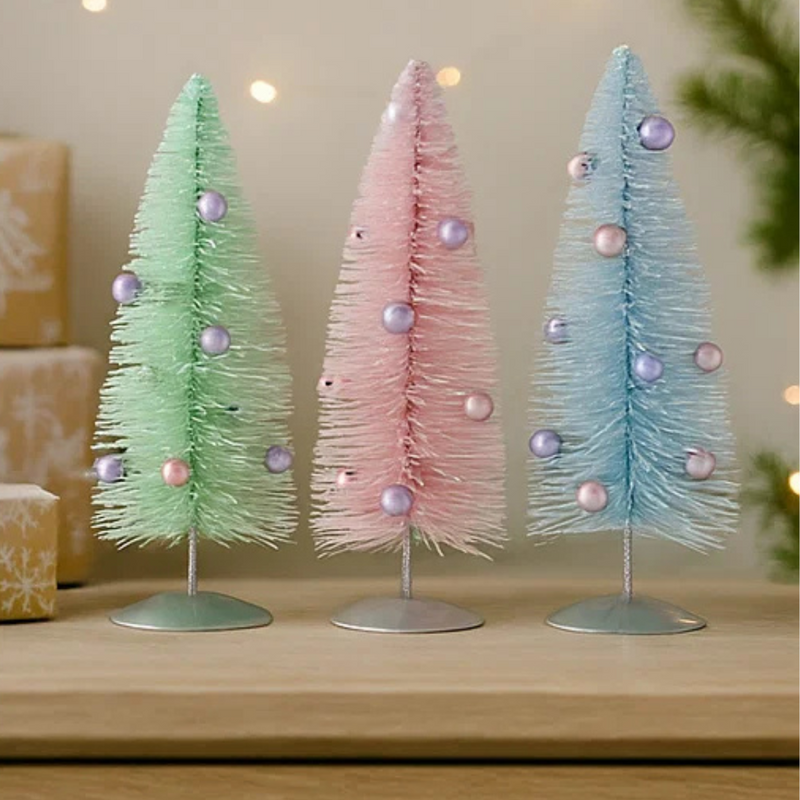 Snowy Pastel Tree Pearls
