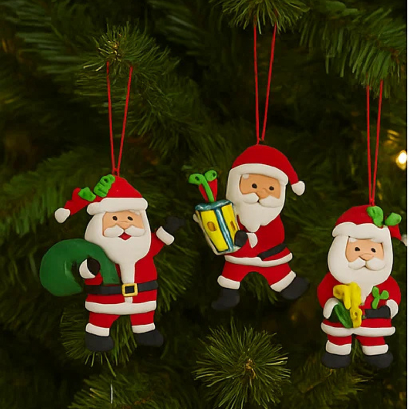 Hanging Santa Deco