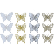 Glitter Sequin Butterfly Clip 3pk – thumbnail