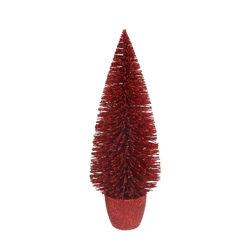 Potted Glitter Tree 22cm Assorted 4