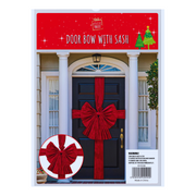 Deluxe Velvet Door Bow & Sash – thumbnail