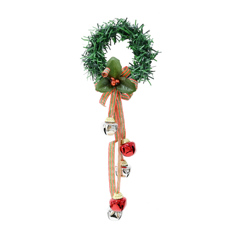 Tinsel Nutbell Hanger Assorted 30cm 3