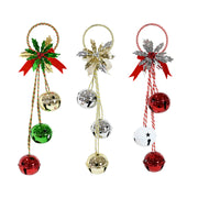 Shiny Nutbell Hanger Poinsettia 50cm Assorted