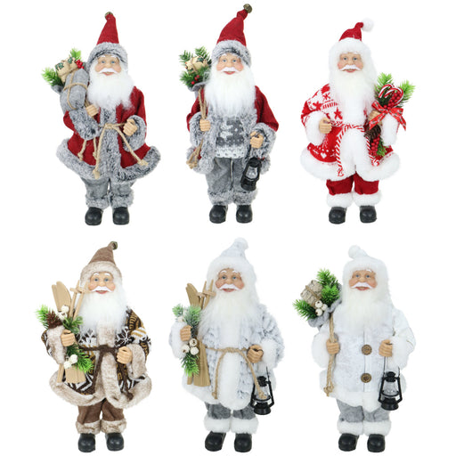 Santa Vintage Figure 30cm Assorted