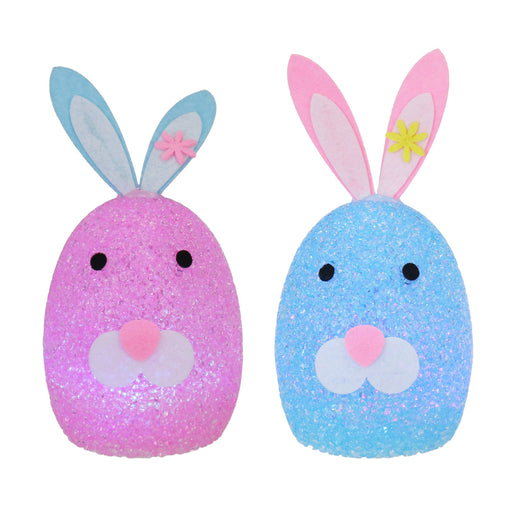 Color changing LED bunny egg light