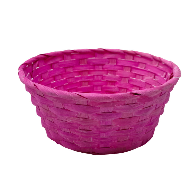 Easter Woven Basket Round Assorted image 3