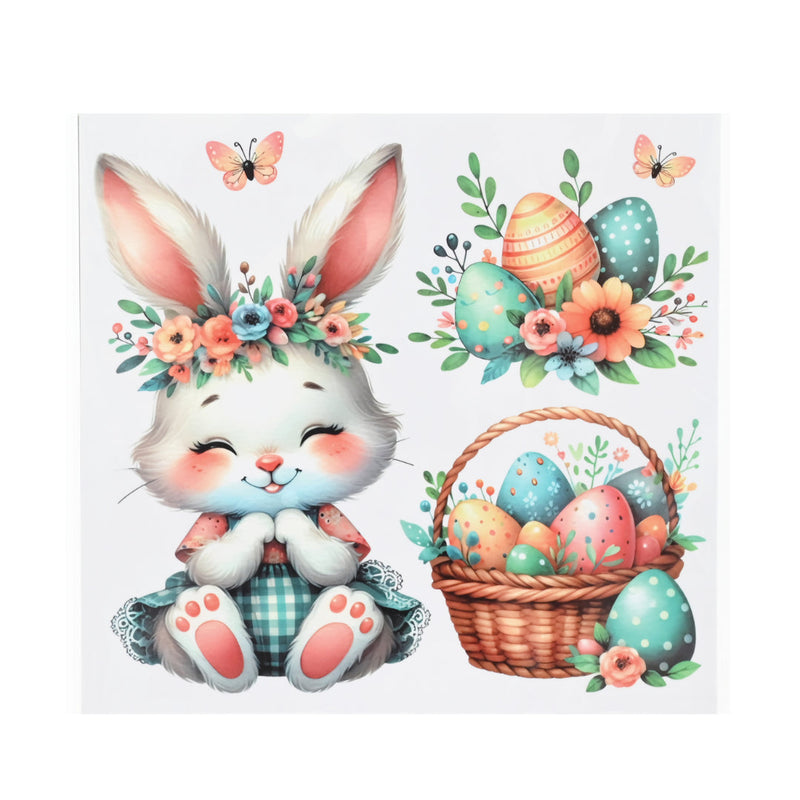 Easter Bunny Window Sticker Assorted image 5