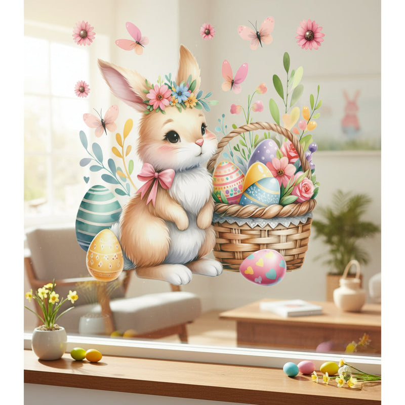Easter Bunny Window Sticker Assorted image 6