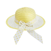 Easter Straw Bonnet with Ribbon Assorted image 4 – thumbnail