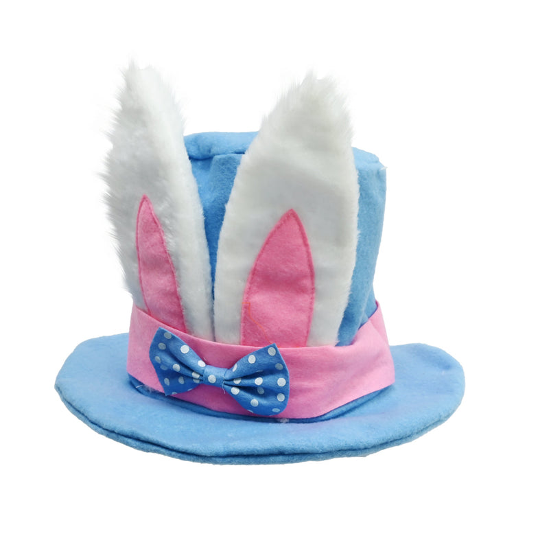 Easter Mad Hatter Plush Ears Hat Assorted image 2